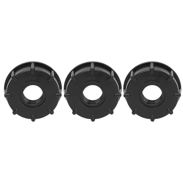 Adaptador de drenaje de tanque IBC, conector de tanque IBC de 3 piezas, conector de tanque de agua, conector de tanque IBC, eficiencia maximizada