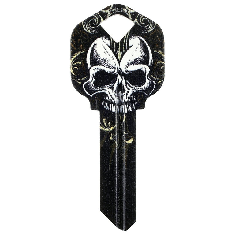 Hillman Wackey Sugar Skull House/Office Universal Key Blank Single