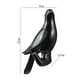 thumbnail image 3 of Perchero decorativo con forma de pájaro, moderno, portátil y creativo, con diseño de animales S Negro, 3 of 9