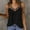 Black, variant on ITSAME Women's Plus Size Tank Tops, Lace Sexy V Neck Soft Breathable Sleevless Summer Casual Dressy Blouse Blue 2XL
