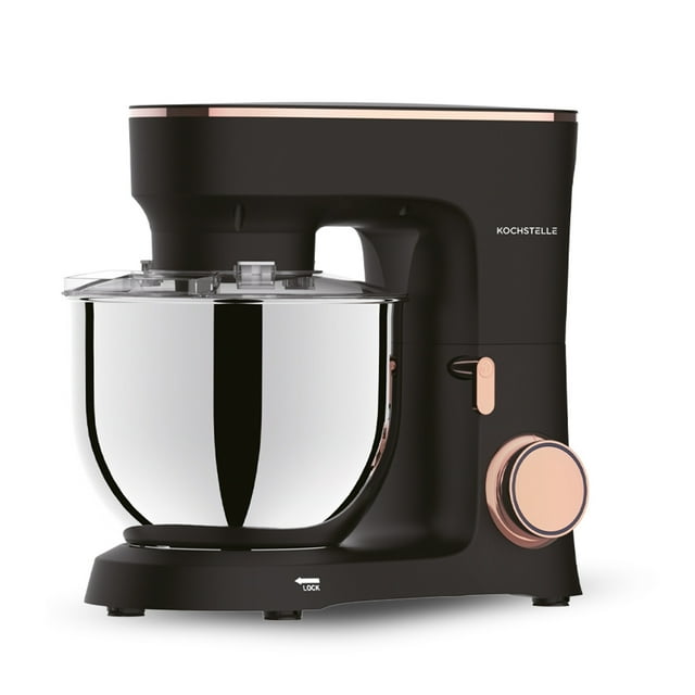 Batidora de Pedestal Kochstelle Negra, 660 W con 6 velocidades ajustables más pulso.