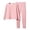 Pink, variant on TBWNWG Girls Thermal Underwear Set Cozy Kids Base Layer Outfit for Comfortable Winter Sleepwear & Playwear for Girls,Size 4Years