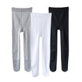 thumbnail image 3 of Beautyzll 3-16T Kids Girls Cotton Thick Thermal Leggings Toddler Winter Fleece Lined Tights Pants, 3 of 8