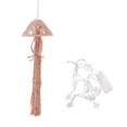 thumbnail image 1 of Boho Macrame Dream Catcher Handmade Woven With String Lights C, 1 of 5