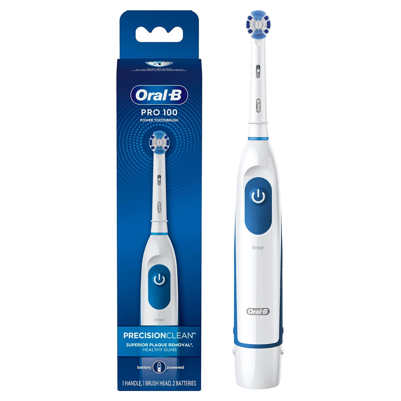 Oral-B Pro Health Clinical Battery Powered Toothbrush, 1 Ct, for
