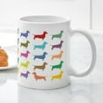 thumbnail image 5 of CafePress - Dachshunds, Dachshunds, Dachs Mug - 11 oz Ceramic Mug - Novelty Coffee Tea Cup, 5 of 6