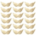 thumbnail image 1 of MasteelfCA 18pcs Angel Wing Shape Clothes Decors Christmas Decorations DIY Accessory, 1 of 8