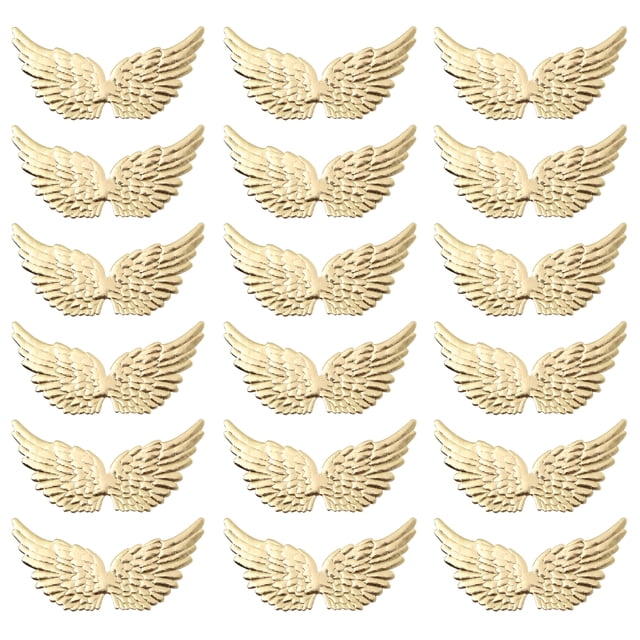 MasteelfCA 18pcs Angel Wing Shape Clothes Decors Christmas Decorations DIY Accessory
