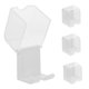 thumbnail image 1 of 4 soportes autoadhesivos para cepillos de dientes eléctricos de pared para baño, ganchos para cepillos de dientes., 1 of 7