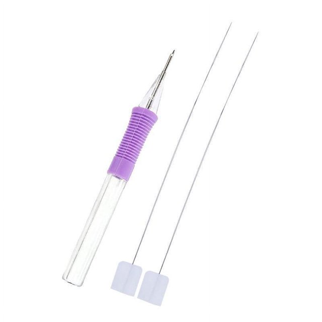 Kit de bolígrafo mágico para bordar, hilo mágico para bordar, aguja, bolígrafo ruso para bordar, herramienta para coser y tejer