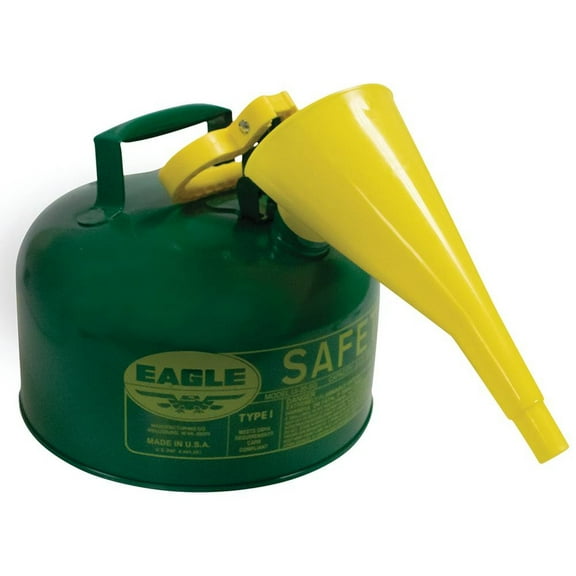 New Stens Metal Safety Fuel Can 765-302 Baked on powder coat finish 2 gallon