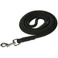 thumbnail image 2 of Dogline L2063-1 72 L x 0.5 W in. Round Leather Leash, Black, 2 of 2
