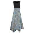 thumbnail image 3 of WILLBEST Vestido De Verano Para Mujer, Informal, Fluido, Floral, Elegante, Chaleco Largo, 3 of 3