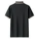 thumbnail image 4 of pstuiky Camisas de manga corta para hombre, Camisa informal de manga corta con cuello vuelto, cómoda y lisa, para hombre camisas casuales para hombre m, 4 of 5
