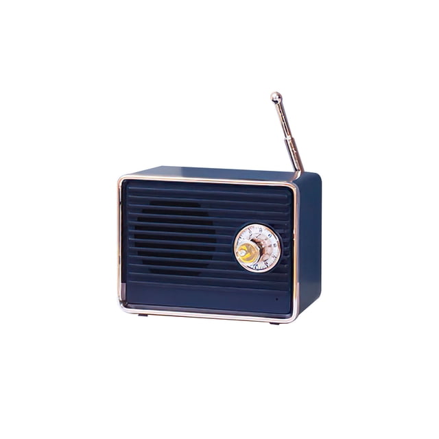 Mini Altavoz Portátil Inalámbrico Bluetooth Altavoz De Emparejamiento Rápido Altavoz Vintage De Forma Única Para El Hogar Deportes Al Aire Libre Viajes seitruly EL014096-01