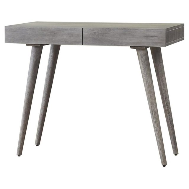 Mod-Arte Bureau Moderne en Bois Dur Séché au Four en Gris