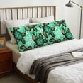 thumbnail image 4 of Balery Sea Turtle Funda Protectora para Almohada Corporal de Algodón Hipoalergénico con Cierre(55 x 21 pulgadas), Almohadas No Incluidas, 4 of 7