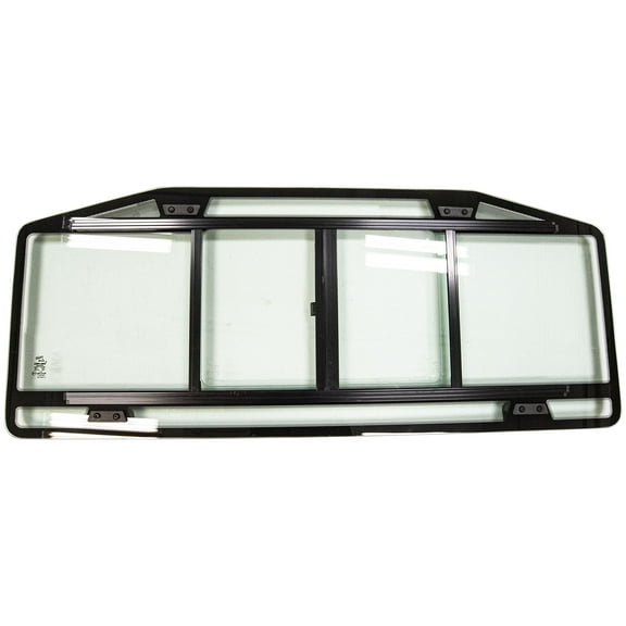 Can-Am 715007080 Rear Tempered Glass Window with Sliding Panel Defender MAX