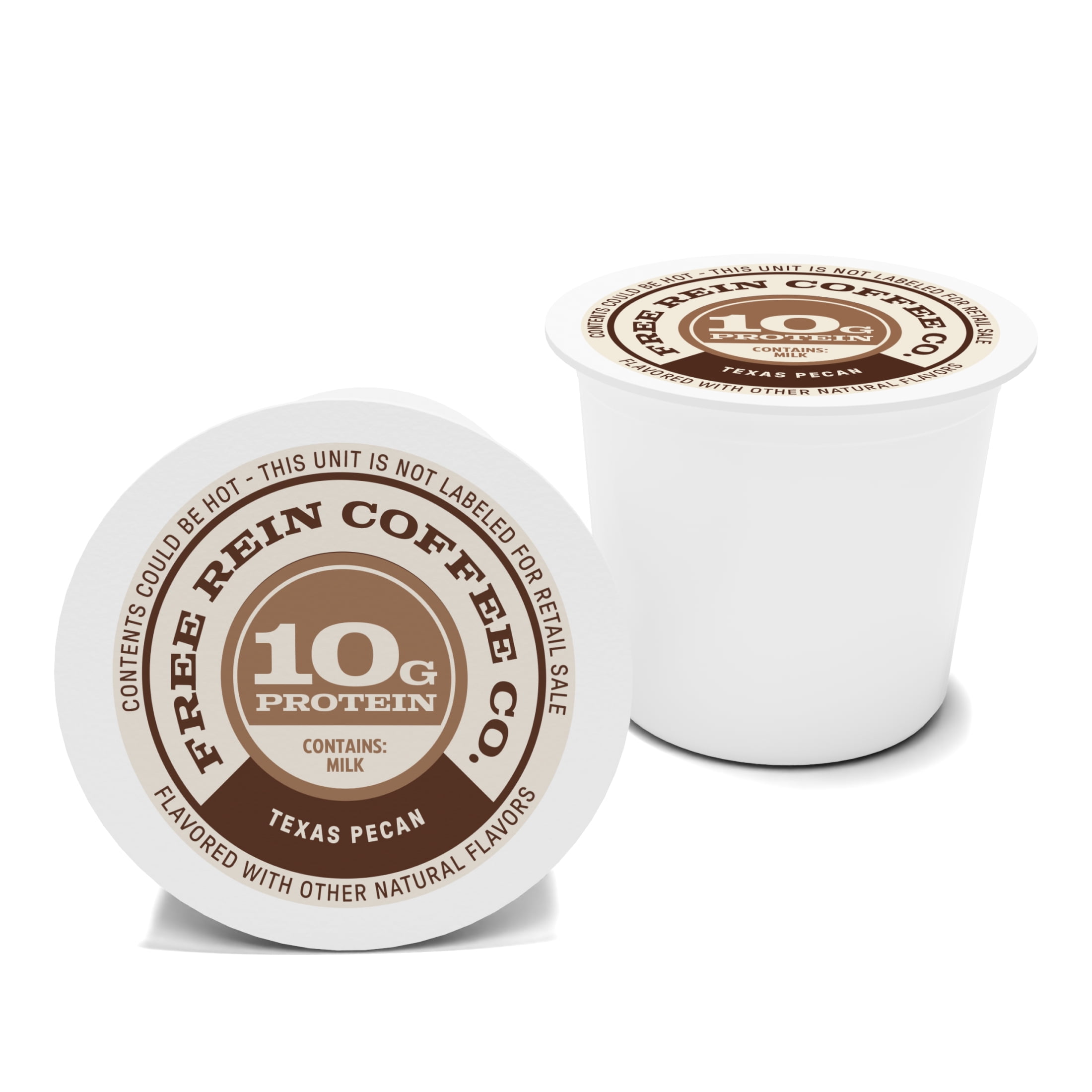Free Rein Coffee Company Texas Pecan Protein Pods (10 Count)