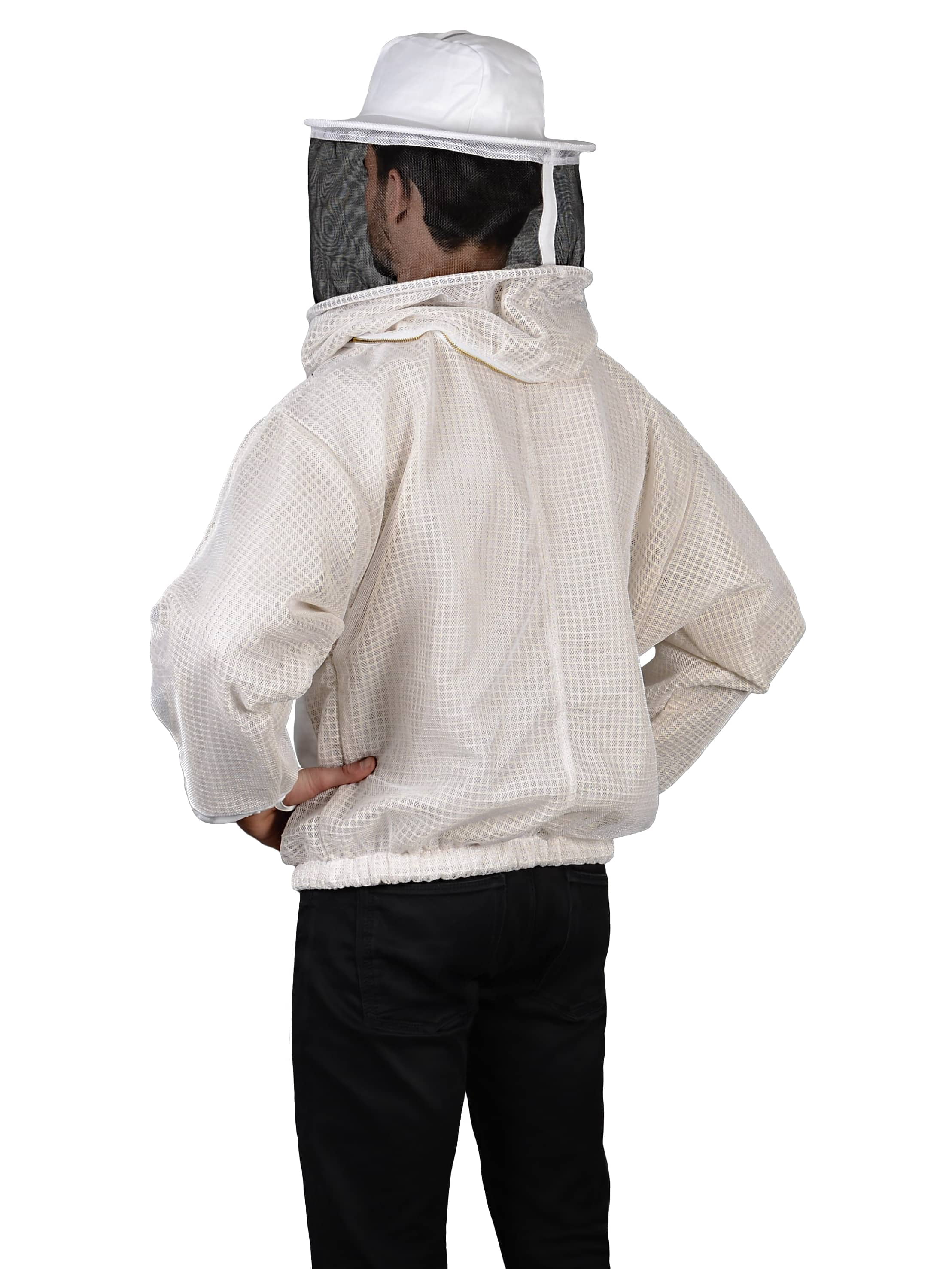 Humble Bee 312 Polycotton Beekeeping Jacket with Square Veil 