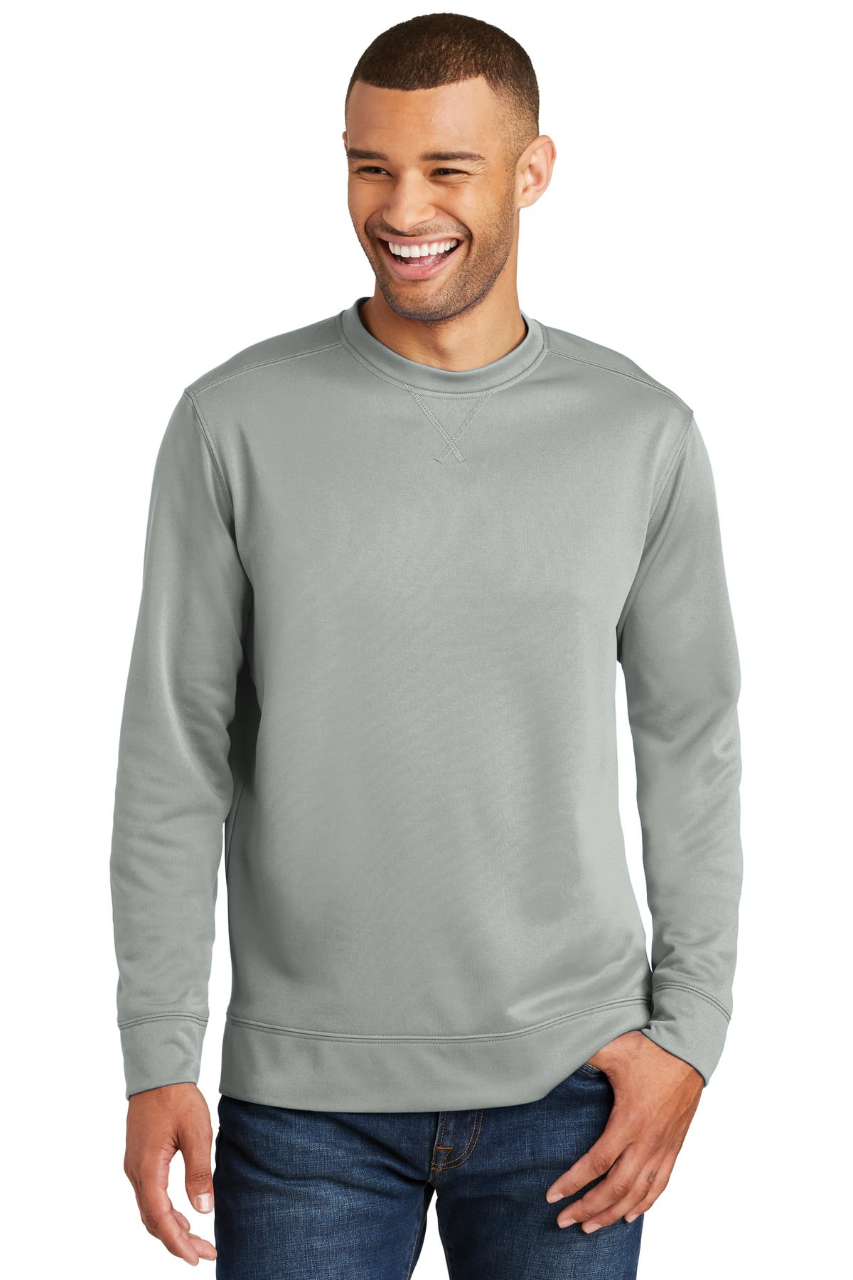 Port & Company Mens Performance Fleece Crewneck Sweatshirt PC590