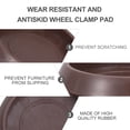 thumbnail image 5 of HOMEMAXS 10 Pcs Sofas Stoppers Anti-slip Caster Grippers Furniture Leg, 5 of 8