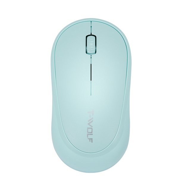 T Wolf Q18 2 4g Wireless Optical Office Mouse 3 Button 1000 Dpi Ergonomic Gaming Mouse For Pc Laptop Blue Walmart Com Walmart Com
