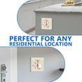 thumbnail image 5 of 2-Gang Screwless Pioneer Floral Decorative Wall Plates,Size 2-Gang 4.7"W x 4.7"H,Unbreakable Thermoplastic Faceplate Cover for Kitchen Living Room Bedroom Decorator Receptacle Outlet Switch, 5 of 7