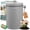Gray, variant on Countertop Compost Bin Kitchen,Odorless Indoor Compost Bin with Lid,Farmhouse Composter Container for Food Waste,Includes 2 Carbon Filters, Small Compost Bucket,Trash Bags,Blue