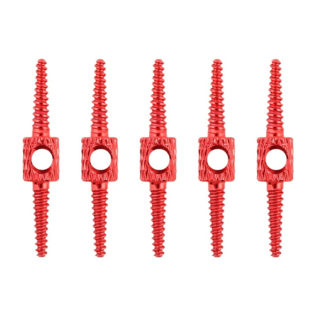 Almencla 5 Pcs Gaine de Câble de Changement de Frein Compacte Acheminement Interne des Câbles Rouge