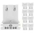 thumbnail image 1 of MasteelfCA 10pcs Universal Fluorescent Lamp Holder Light Socket Plastic Lamps Holder, 1 of 7