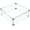 Square,Transparent, variant on BarefHaven 31x7x5.5 Fire Pit Glass Flame Wind Guard,Thick Tempered Glass Rectanglar FirePit Flame Shield with Aluminium Clips,Clear Wind Gaurd Fence for Patio Fire Table