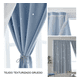 thumbnail image 3 of Cortinas Persianas Oscuras Malubero Malu1744 2.1 m x 2.5 m Color Azul, 3 of 3