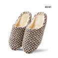 thumbnail image 1 of Women Cozy Cotton Slippers Slip On Warm House Shoes Indoor Comfy Warm Bedroom Slippers Home Slippers for Winter Size 5-12, 1 of 11