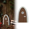 thumbnail image 2 of ¡Gran oferta! Puertas de hadas para árboles, puerta de hadas en miniatura para decoración de árboles, accesorios de jardín, 2 of 3