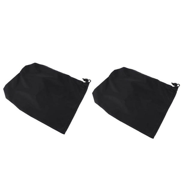 ziyahi 2PCS Universal Automobile Rearview Mirror Dust /Snow Cover Waterproof Black