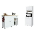 thumbnail image 1 of Pemberly Row 2 Piece Kitchen Set in Multi-color Engineered Wood, 1 of 4