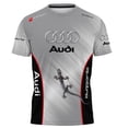 thumbnail image 4 of Conjuntos familiares a juego Camisetas de carreras Audi Ropa para hombres y mujeres Camisas de manga corta con cuello redondo Tops suaves y livianos de secado rápido, 4 of 4