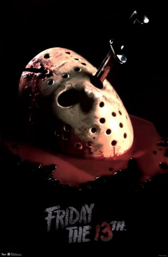 Friday the 13th 1980 Horror Movie Poster HD Canvas Print 12 16 20 24" Sizes #2 