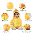 thumbnail image 2 of Unisex Animal Costume Baby Costume Winter Autumn Flannel Hooded Cosplay Jumpsuit Multiple Sizes Available, 2 of 5