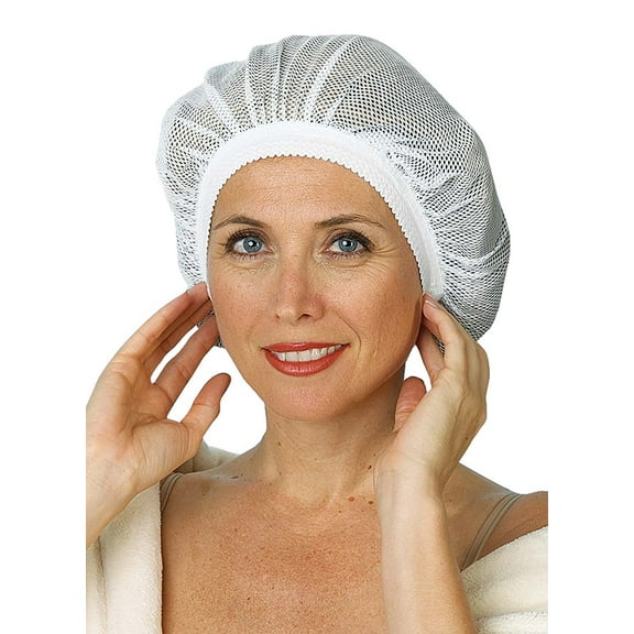 1 Pack Mesh Sleep Cap Smooth Bonet Fits All Sizes FREE Eyeglass Pouch by Juniper's Secret