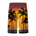 thumbnail image 5 of Sopiago Men Swim Trunks Quick Dry Beach Shorts Swimwear Bathing Suits Print Beach Trouser Shorts Casual Board Shorts for Men Gold,XL, 5 of 5