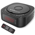 thumbnail image 1 of Reproductor de CD Portátil con Bluetooth y Altavoces Duales Integrados Radio FM Pantalla LED Soporte USB AUX y Batería Recargable para Hogar y Oficina, 1 of 5