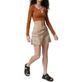 thumbnail image 2 of Nituyy Women Long Sleeve Shirt Contrast Color Ribbed Pullover Crop Tops, 2 of 6
