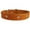 Orange, variant on Genuine Leather Studded Dog Collar, 1.25" Wide. Fits 15"-18.5" Neck. Amstaff