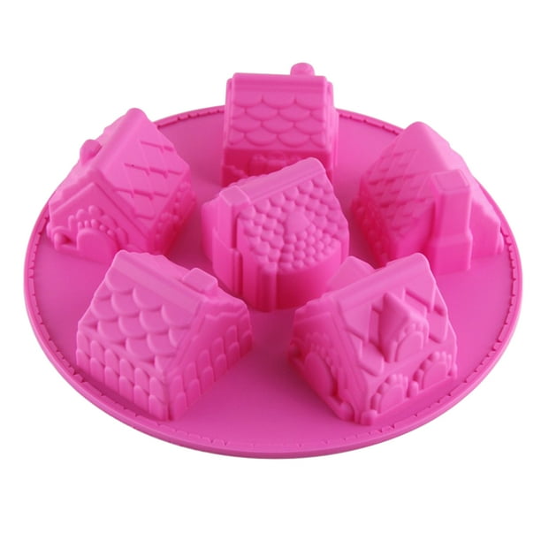 GOOHOCHY Moldes creativos de silicona para pasteles, antiadherentes, para chocolates, para repostería y cocina (color aleatorio).
