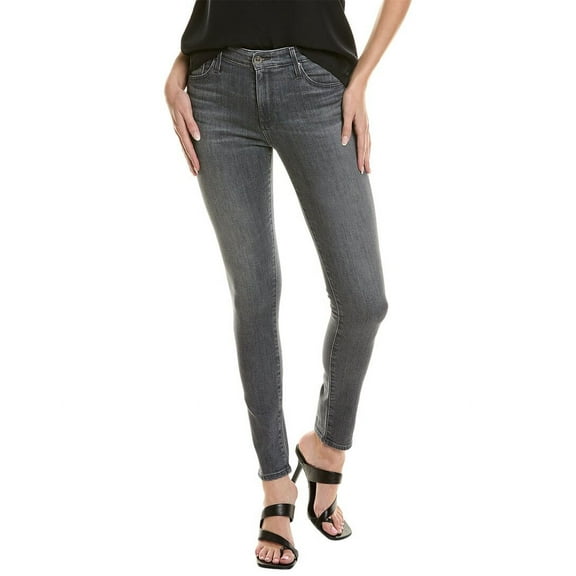 AG Jeans womens Farrah Aldgate High-Rise Skinny Jean, 24, Grey