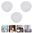 thumbnail image 2 of FELTECHELECTR Bathroom Renovation Plastic Bolt Cover White 3 Pair, 2 of 6
