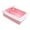 Pink, variant on TOOYFUL Cat Litter Tray Open Top, Pet Litter Tray, Sturdy Easy Clean Anti Splashing, Portable Rectangle High Sides Kitty Litter Pan Pink