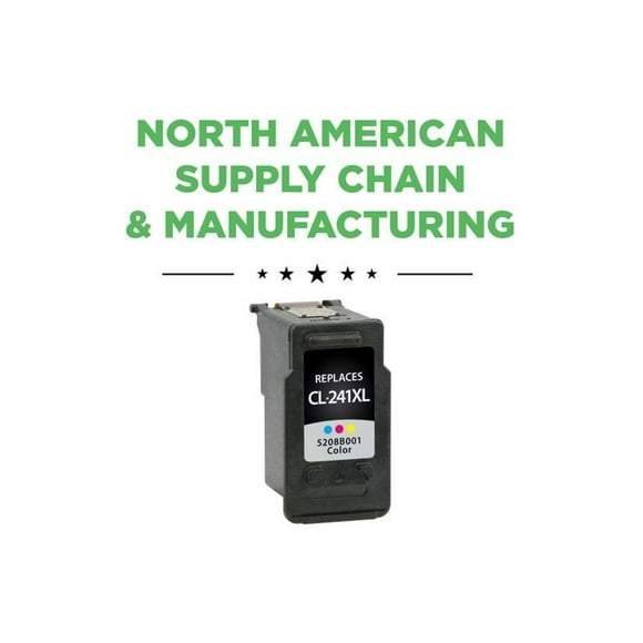 Clover Imaging Group - High Yield - color (cyan, magenta, yellow) - compatible - remanufactured - ink cartridge (alternative for: Canon CL-241XL) - for Canon PIXMA MG3222, MG3520, MG3522, MG3620, MX392, MX452, MX472, MX522, MX532, TS5120